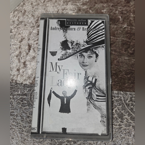 20th Century Fox Films Other - My Fair Lady VHS Tape, Audrey Hepburn & Rex Harrison, 1964 Film.